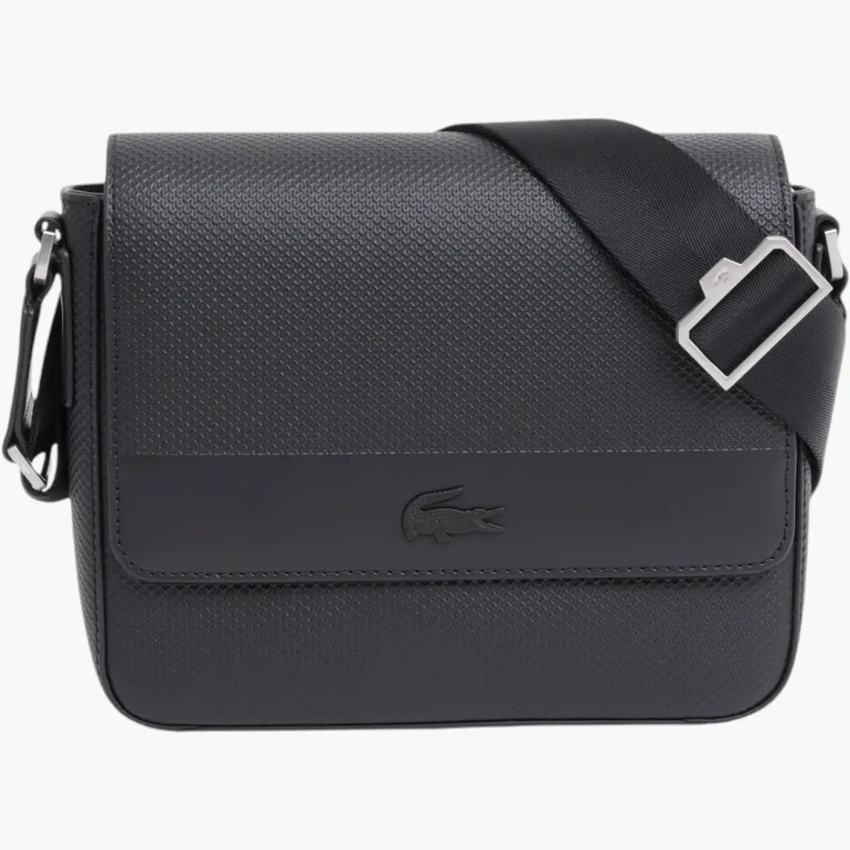 Lacoste Chantaco Leather Messenger Bag | LEVISONS