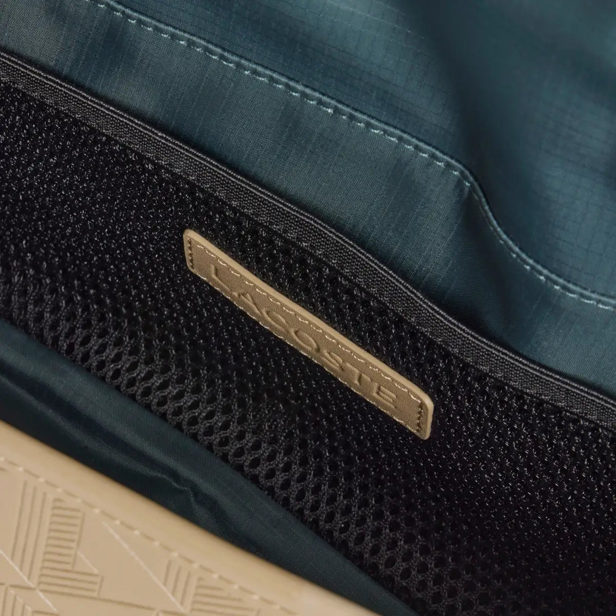 Lacoste Small Monogram Leather Flap Satchel | LEVISONS