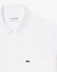 Lacoste Regular Fit Linen Shirt | LEVISONS