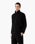 Emporio Armani Double-Jersey Full-Zip Sweatshirt With Logo Tap | LEVISONS