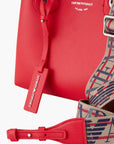 Emporio Armani Myea Bag Small Shopper Bag With Deer Print | LEVISONS