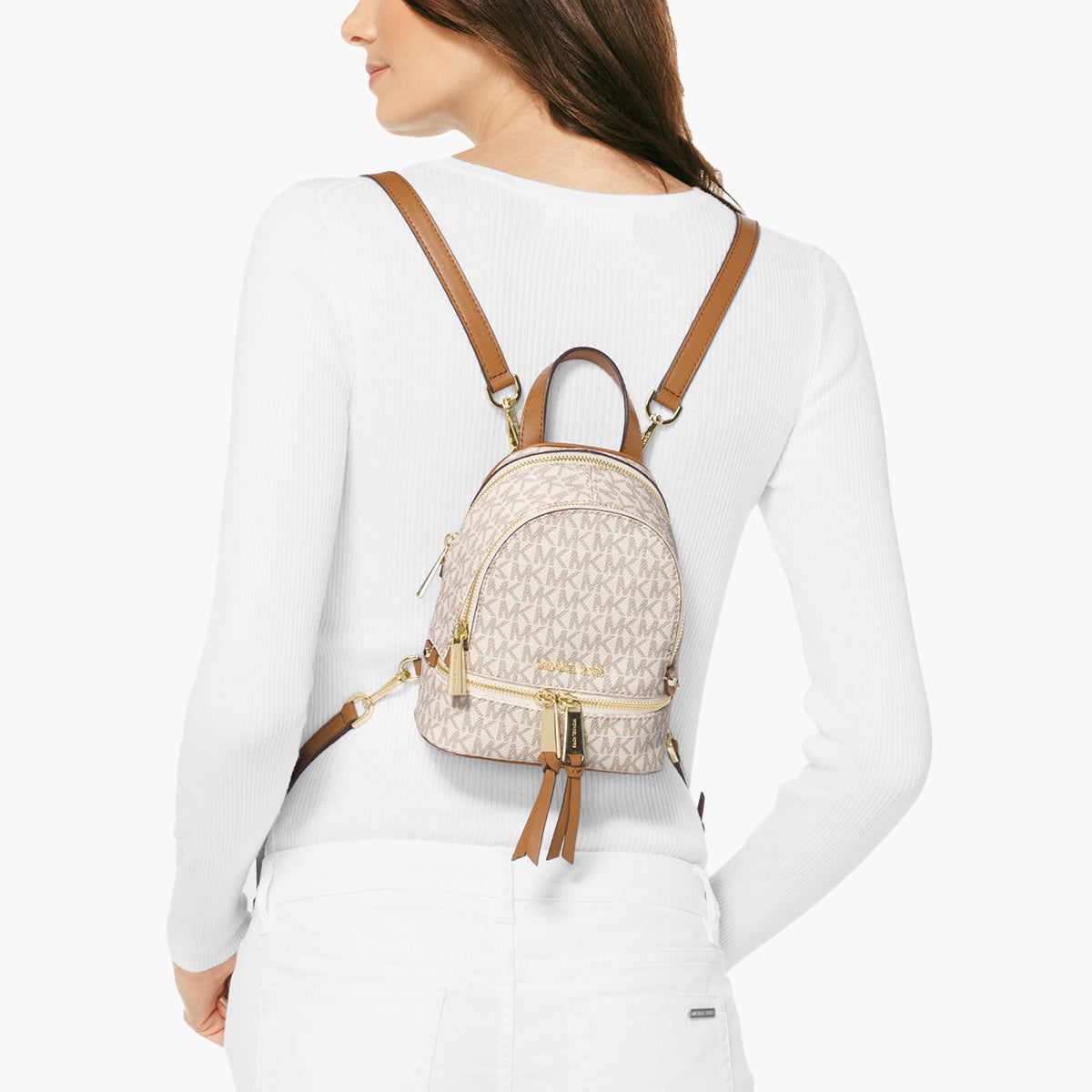 Michael Kors Rhea Mini Logo Backpack | LEVISONS