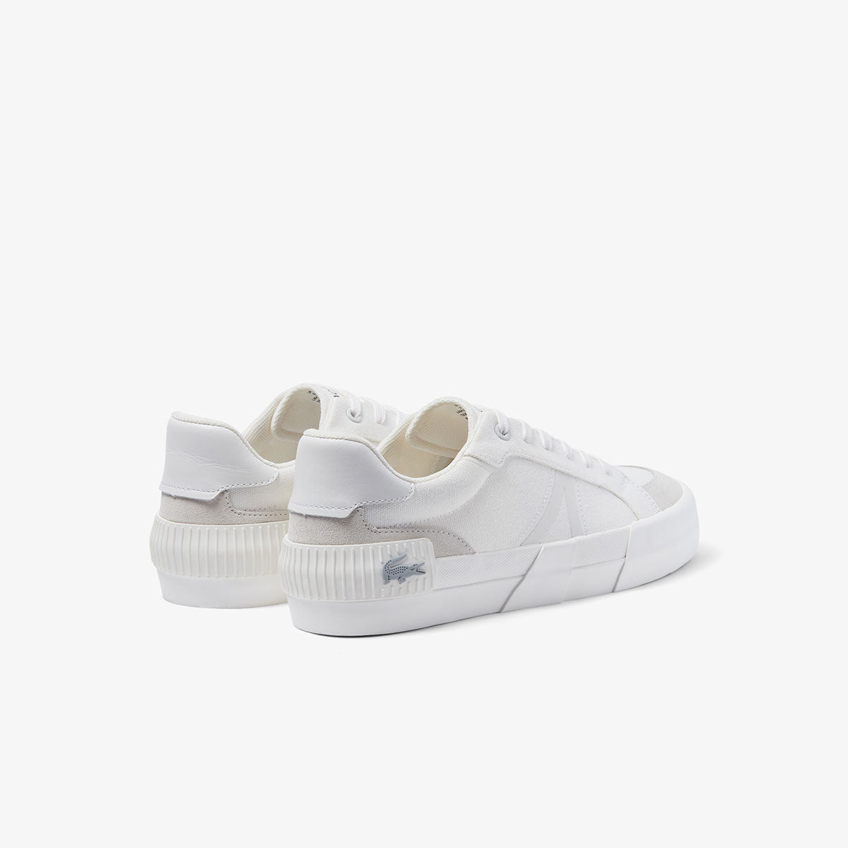 Lacoste L004 Canvas Trainers | LEVISONS