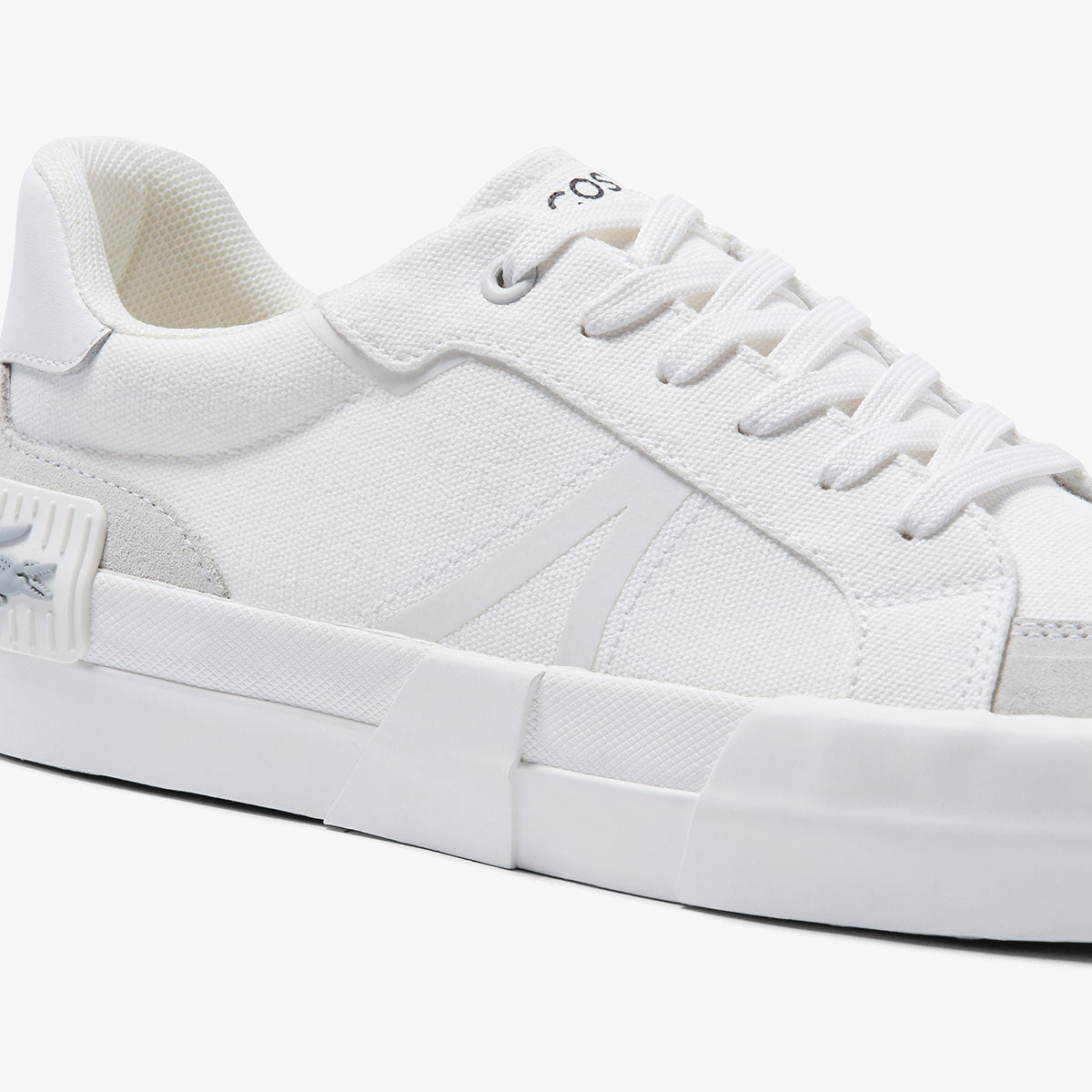 Lacoste L004 Canvas Trainers | LEVISONS