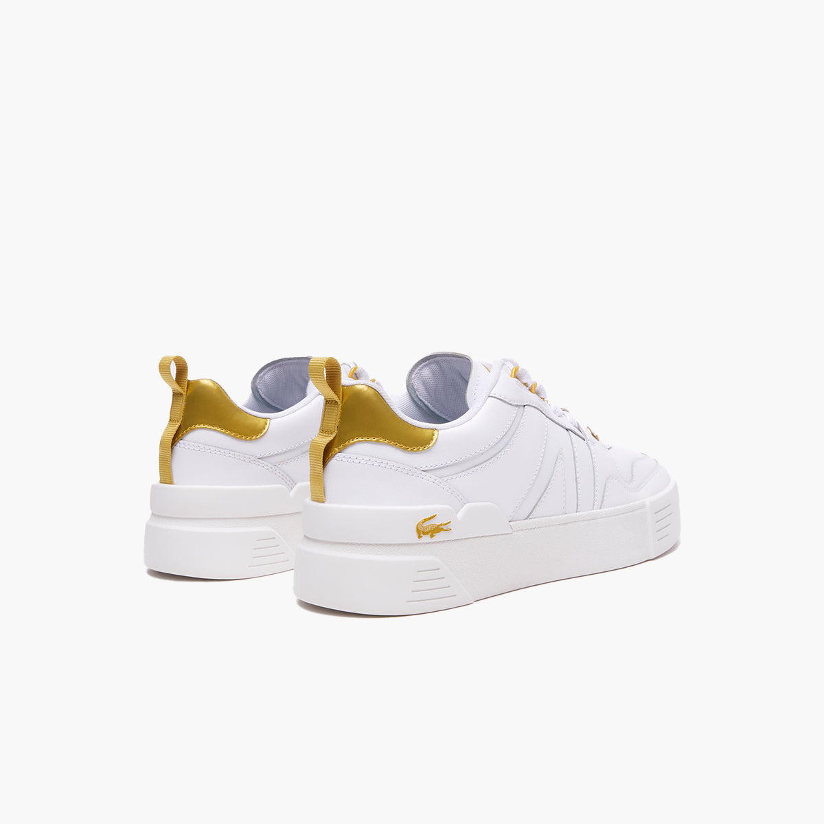 Lacoste L002 Leather Trainers | LEVISONS