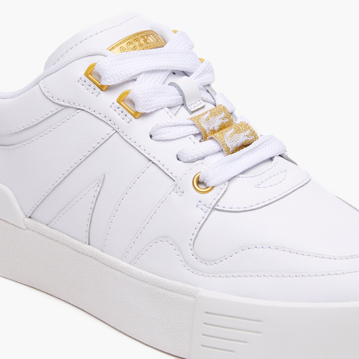 Lacoste L002 Leather Trainers | LEVISONS