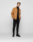 Boss French-Terry-Cotton Jacket With Woven Logo Patch | LEVISONS