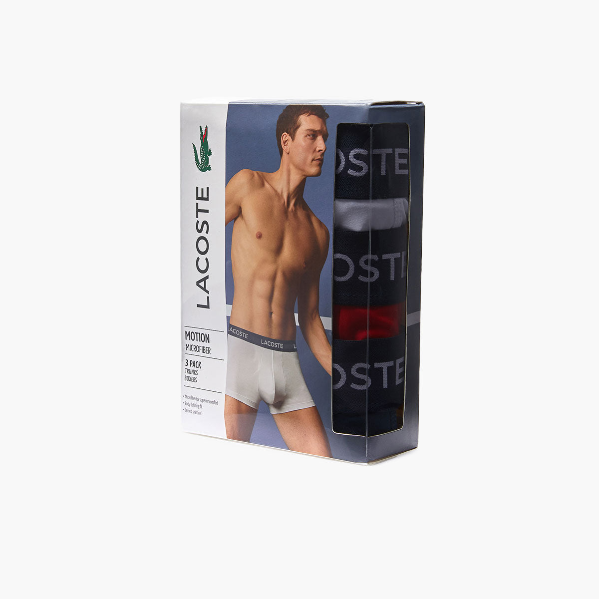 Lacoste Microfiber Trunk 3-Pack | LEVISONS