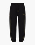 Emporio Armani Double-Jersey Joggers With Gold Details And Logo | LEVISONS