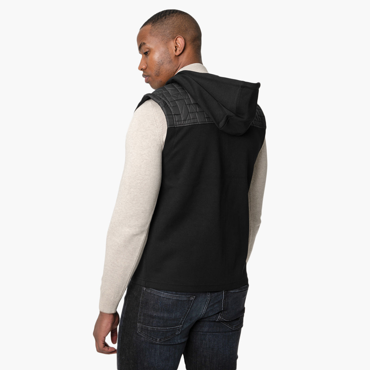 Levisons Shadow Hooded Gilet | LEVISONS