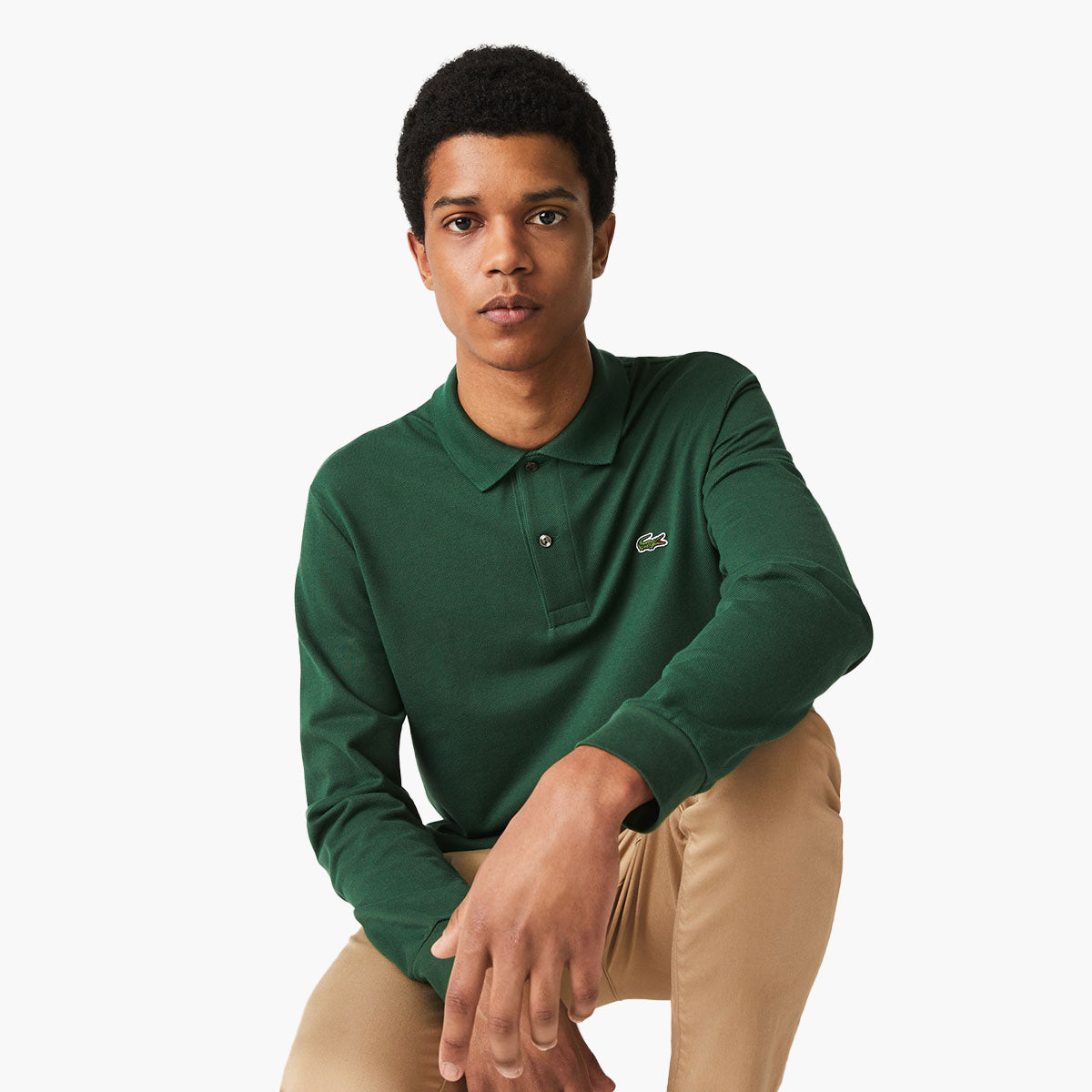 Lacoste Long-Sleeve Classic Fit L.12.12 Polo Shirt | LEVISONS