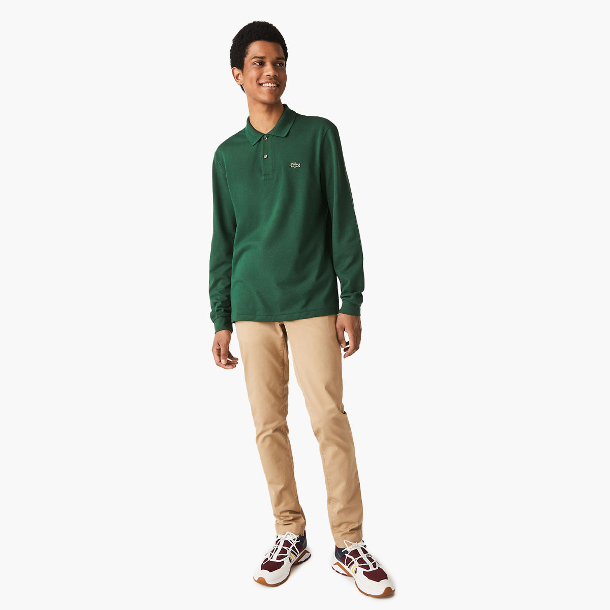 Lacoste Long-Sleeve Classic Fit L.12.12 Polo Shirt | LEVISONS