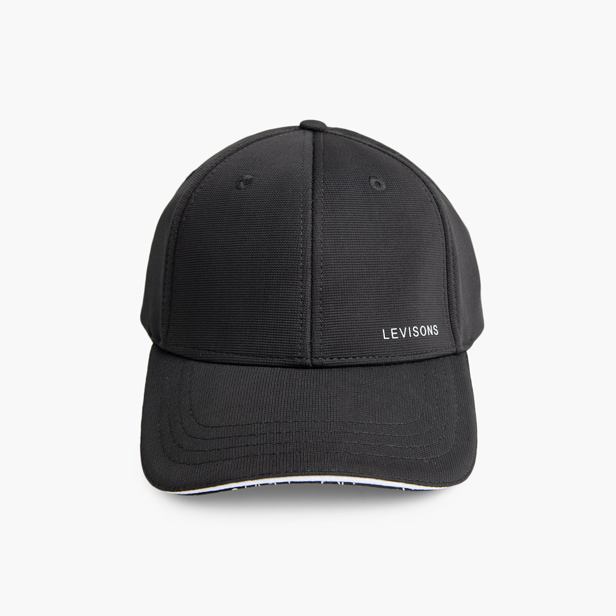 Levisons Monoblack Peak Cap | LEVISONS
