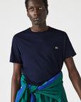 Lacoste Crew Neck Pima Cotton T-Shirt | LEVISONS
